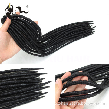 synthetic soft dread crochet braids dreadlocks braids hair faux locs crochet janet collection 2X Havana Mambo twist